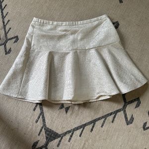 Express shimmer mini skirt